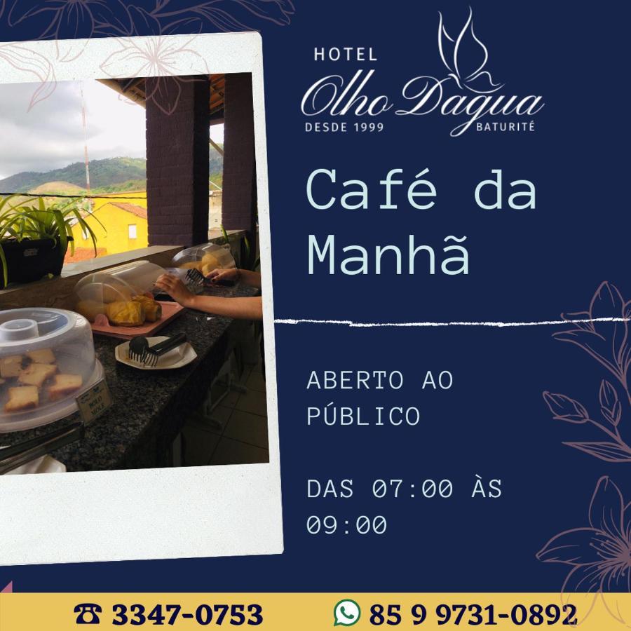 Hotel Olho D'Agua - Baturité Екстериор снимка